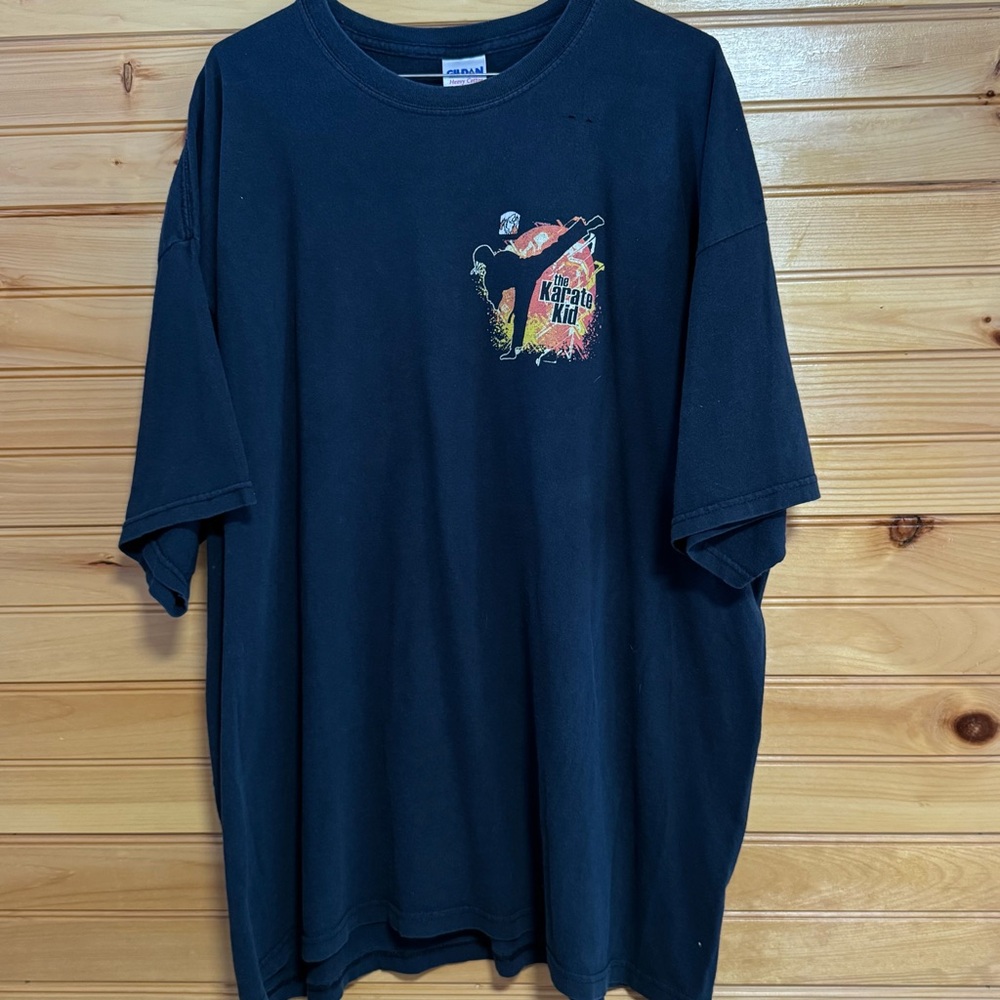 The Karate Kid 2010 Little Caesars Promo Work Graphic Shirt Black XXL